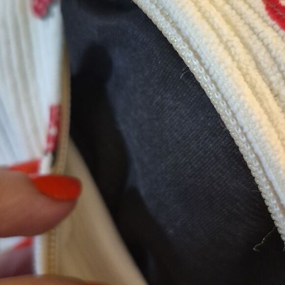 🎁3/$30🎁 Corduroy Crossbody Strawberry Print Belt Bag | Christmas Gifts For Her - Picture 8 of 16